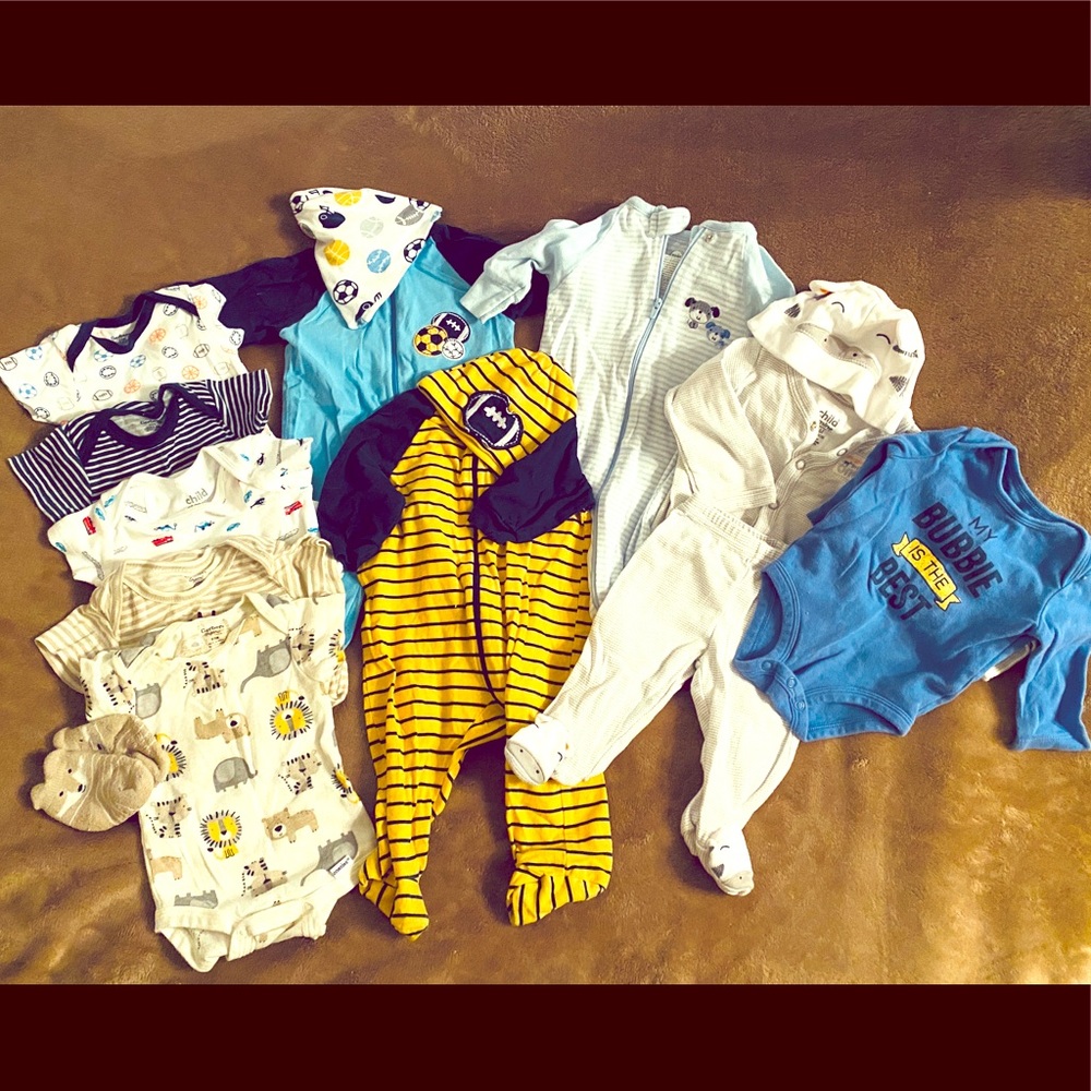 Baby Clothes Lot- Size NB/0-3 months